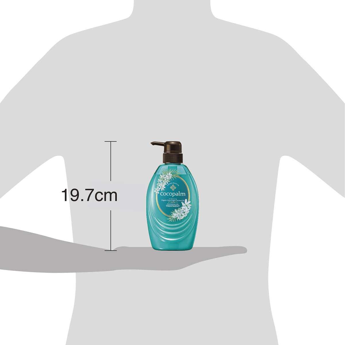 ココパーム ポリネシアンスパ トリートメント 480ml 容量480ML サラヤ ヘアトリートメント