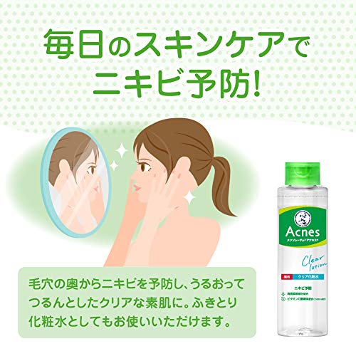 メンソレータム アクネス 薬用クリア化粧水 180ml 容量180ML ロート製薬 化粧水・ローション