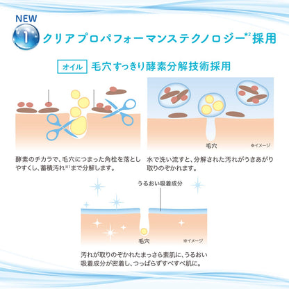 ソフティモ クリアプロ 酵素クレンジングオイル容量180MLメイク落とし・クレンジング