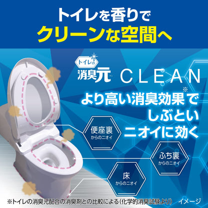 トイレの消臭元CLEANウオータリーサボン 容量400ML 小林製薬 芳香剤・トイレ用