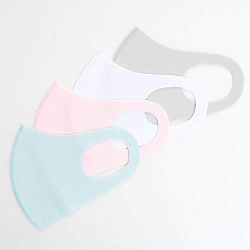 水着素材の接触冷感マスク FITMASK フィットマスク ホワイト Mサイズ 2枚入 容量2枚 マスク