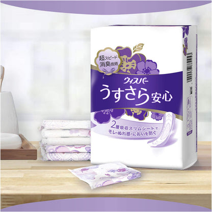 ウィスパ－ うすさら安心 一気にくるモレが心配な方に 300cc 12枚 容量12ﾏｲ Ｐ＆Ｇ
