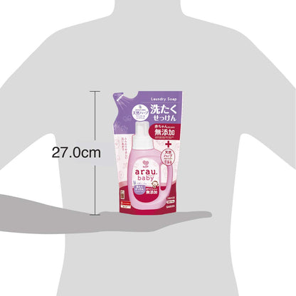 アラウベビー 洗たくせっけん詰替720ML 容量720ML サラヤ 衣料用洗剤・自然派