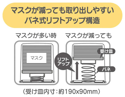 マスクストッカーPOOH MKST1 容量1個 トイレタリージャパン インテリア