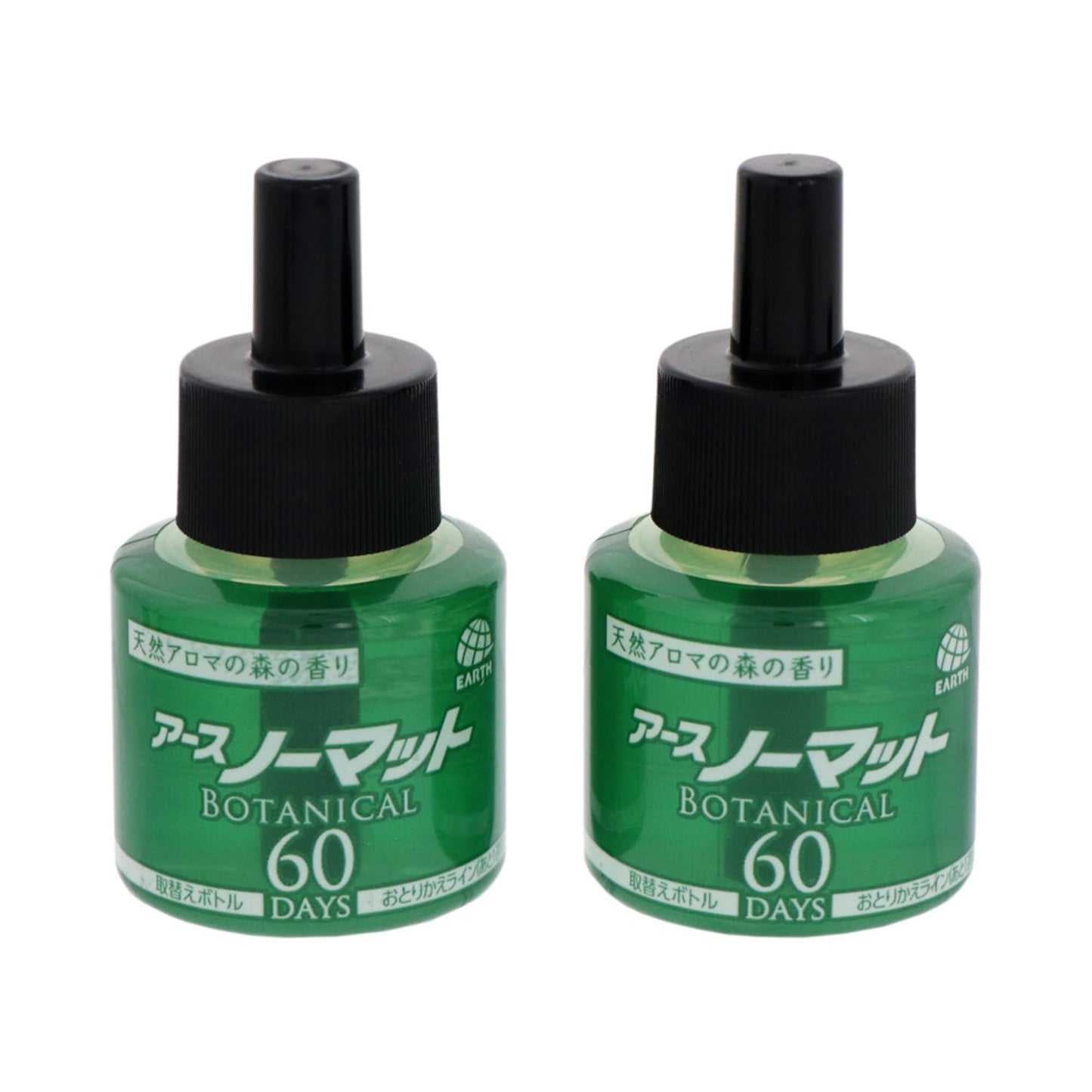 アースノーマットBOTANICAL（ボタニカル）取替えボトル60日用2本入容量2本アース製薬殺虫剤
