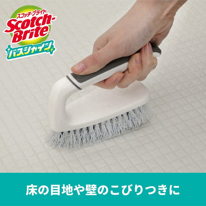 スコツチ・ブライト　バスシャイン　コンパクトブラシ　Ｂ－４９２Ｊ 容量1ｺ掃除用品