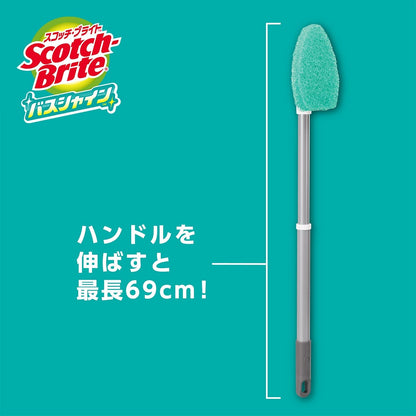 スコツチ・ブライト　バスシャイン　ハンディブラシ　スポンジロング　取り換え用　Ｂ－５６０Ｊ容量1ｺ