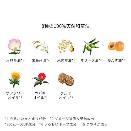 いち髪　純・和草油 容量60ML クラシエ 美容液