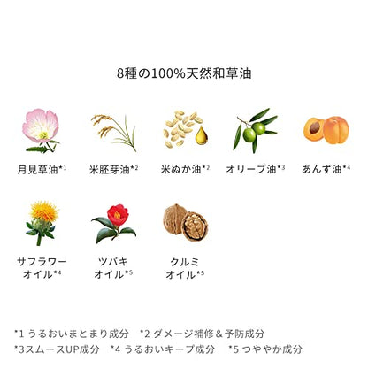 いち髪　純・和草油 容量60ML クラシエ 美容液