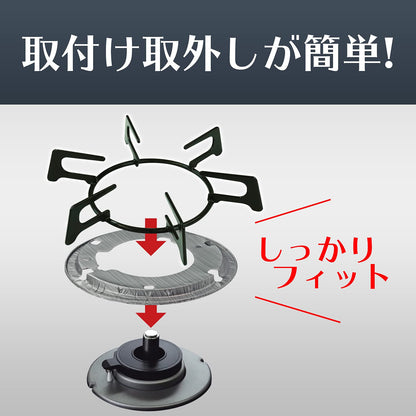 バーナーリングカバー　グレー 容量5ﾏｲ 東洋アルミ アルミ