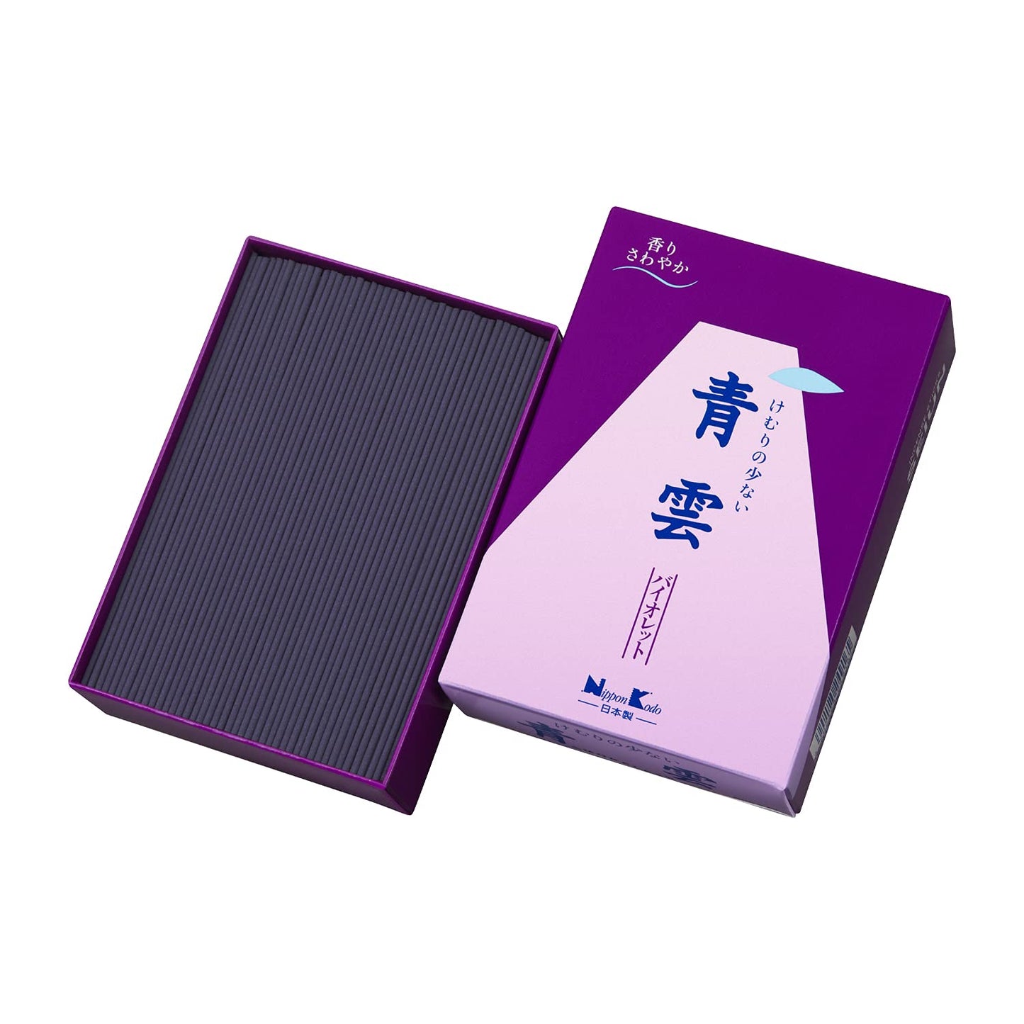 青雲バイオレット徳用大型バラ詰　約２７５Ｇ 容量275G 日本香堂 お線香