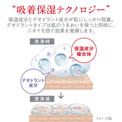 ｈａｄａｋａｒａ泡で出てくる薬用デオドラントボディソープハーバルソープの香り本体 容量550MLボディソープ