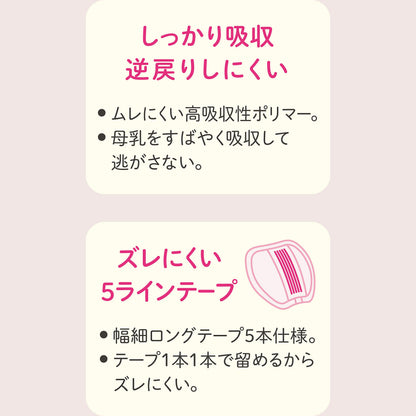 チュチュ　母乳パッドシルキーヴェール１３０枚 容量130マイ ジェクス ベビー用品