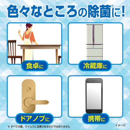 ウィルテクト高濃度アルコール除菌＆ふき取りウェットシート５０枚入り 容量50ﾏｲウェットティッシュ