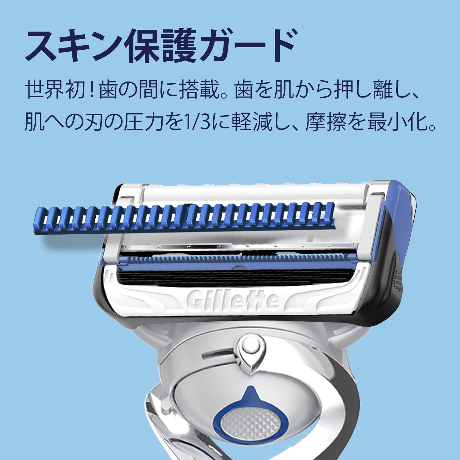 スキンガードフレックスボールマニュアル５Ｂホルダー付 容量1コ ジレット 男性用カミソリ