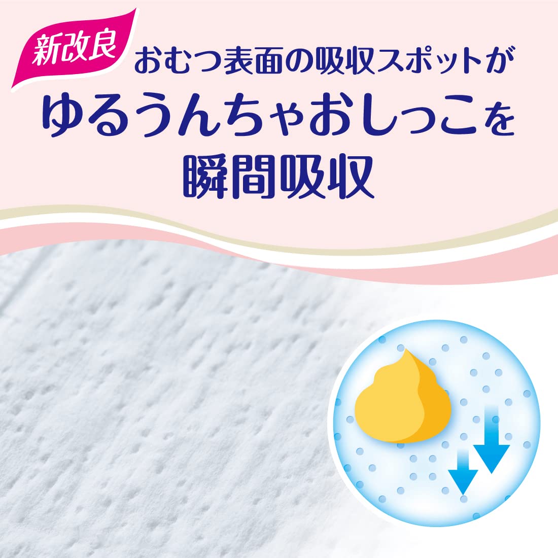 グ～ンプラス敏感肌設計　Ｍサイズ　６４枚×２ケース 容量128マイ大王製紙 オムツ