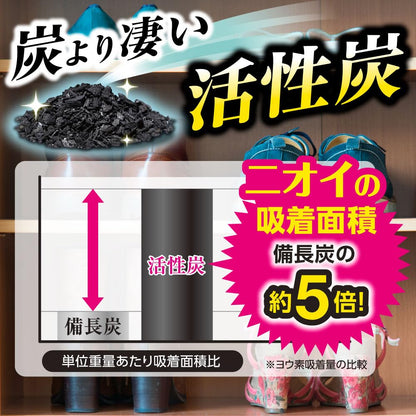 ノンスメルドライくつ用 容量4ﾏｲ白元アース 除湿剤