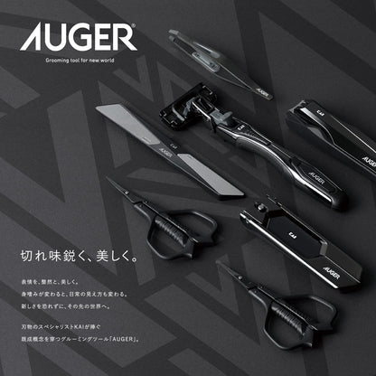 ＡＵＧＥＲ替刃４個入 容量4ｺ貝印 男性用カミソリ