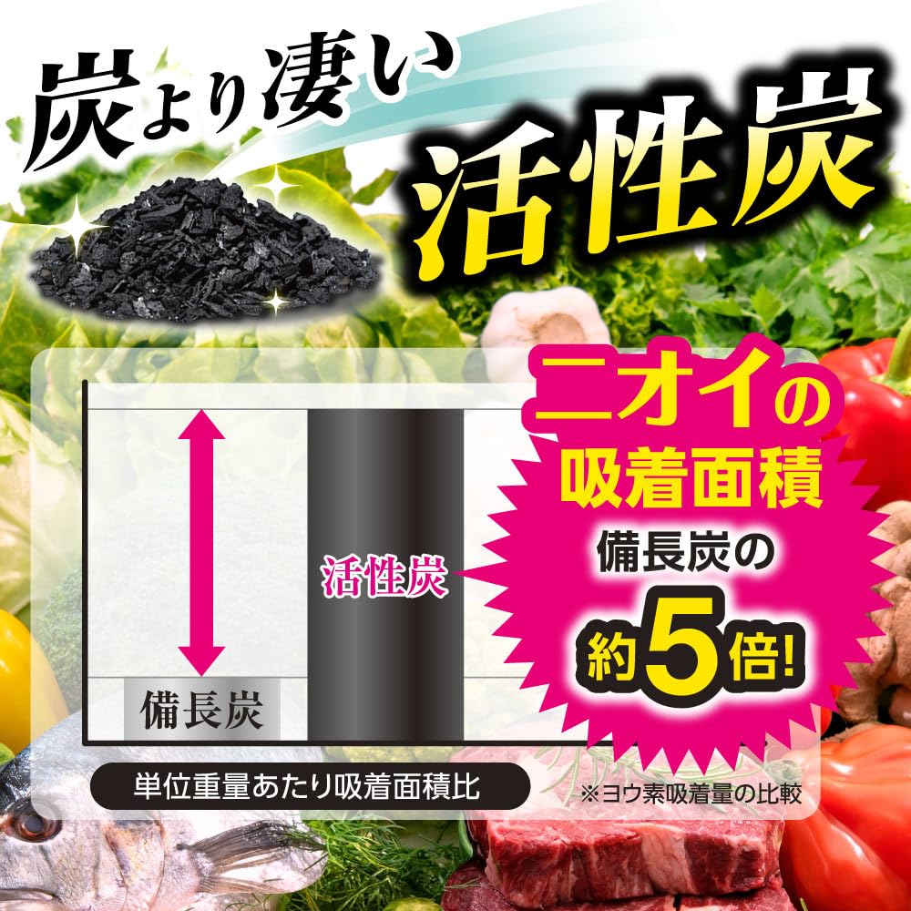 ノンスメル　野菜室用置き型　１年間脱臭 容量20G白元アース 芳香剤・冷蔵庫
