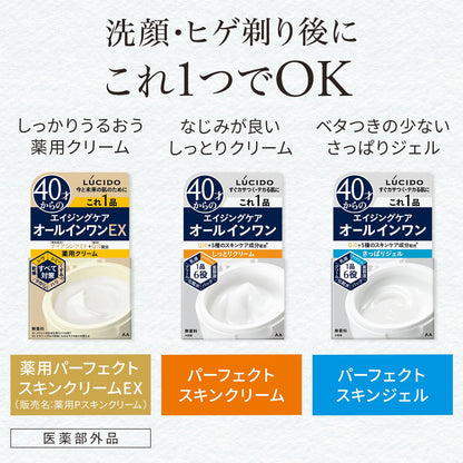 ルシード　パーフェクトスキンクリーム容量90G化粧品