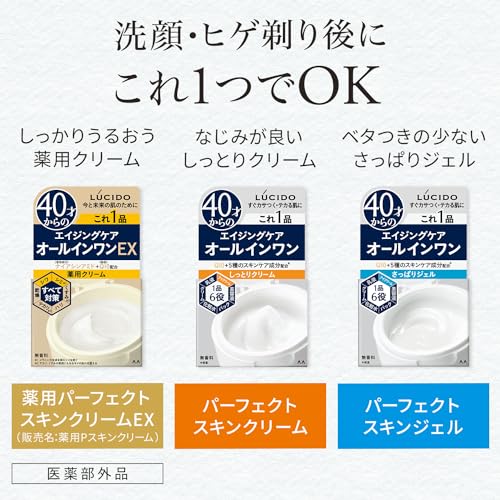 ルシード　パーフェクトスキンジェル容量90G化粧品