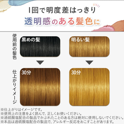 ルシードエル　＃インナーデザインブリーチ（医薬部外品）容量143Gヘアカラー・黒髪用