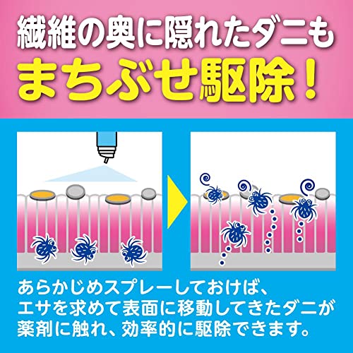 ダニがいなくなるスプレー　ミスト噴射　２００ｍＬ　無臭性 容量200ML大日本除虫菊 殺虫剤・ダニ