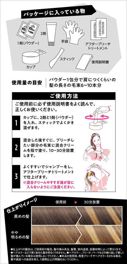 ｇｏｔ２ｂ　ボンディング・ポイントブリーチ 容量1ｺヘンケルジャパン ヘアカラー・黒髪用