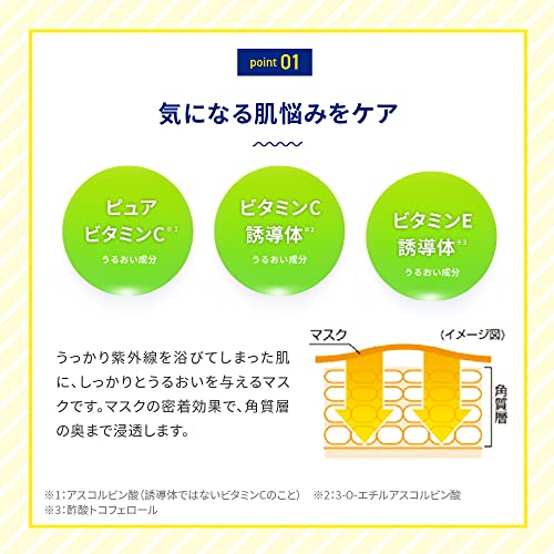 メラノＣＣ　集中対策マスク　大容量　２８枚 容量28マイロート製薬 シートマスク