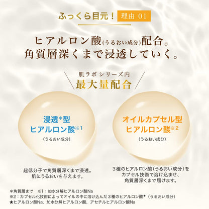 肌ラボ　極潤プレミアム　ヒアルロンアイクリーム　２０ｇ 容量20Gロート製薬 化粧品
