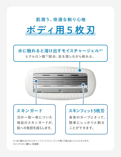 シック　ファーストボディシェーバー　ホルダー（刃付き） Schick 容量1ﾎﾝ男性用カミソリ
