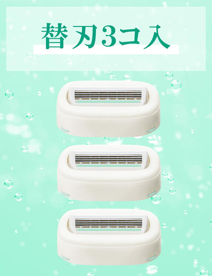 イントゥイション　敏感肌用　替刃（３コ入） 容量3ｺ シック(Schick) 女性用カミソリ