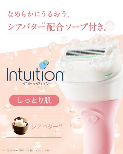 イントゥイション　しっとり肌　替刃（３コ入） 容量3ｺ シック(Schick) 女性用カミソリ