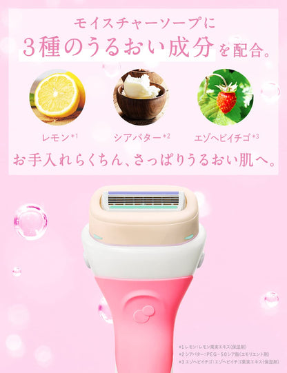イントゥイション　さっぱりうるおい肌　替刃（３コ入） 容量3ｺシック(Schick) 女性用カミソリ