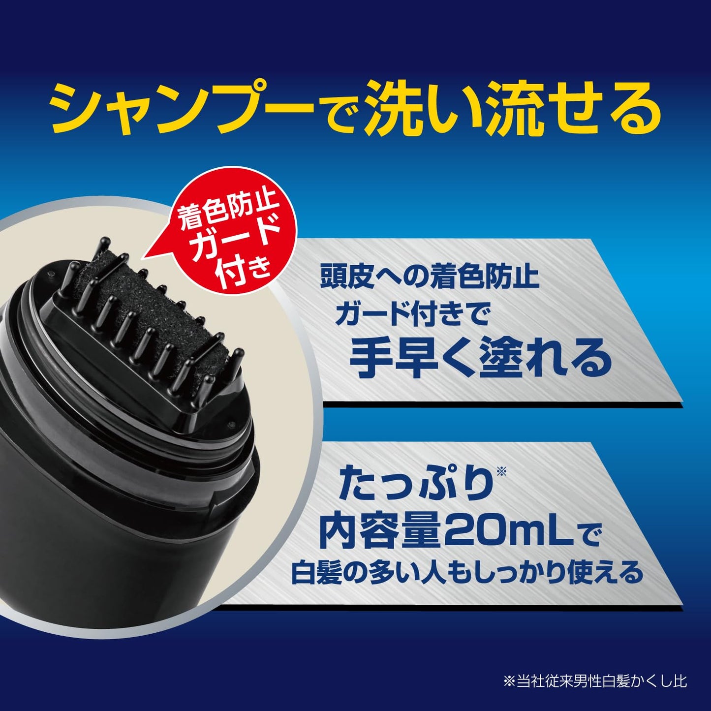 サロンドプロ　メンズワイドマーカー　＜ダークブラウン＞ 容量20ML ダリヤ ヘアカラー・白髪用