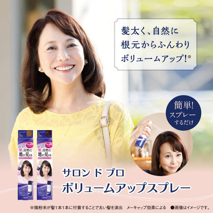 サロンドプロ　ボリュームアップスプレー　＜ナチュラルブラウン＞ 容量100Gダリヤ ヘアカラー・白髪用