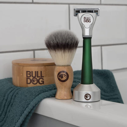 ブルドッグ　オリジナルグラスホルダー（刃付き） Schick 容量1ﾎﾝ 男性用カミソリ
