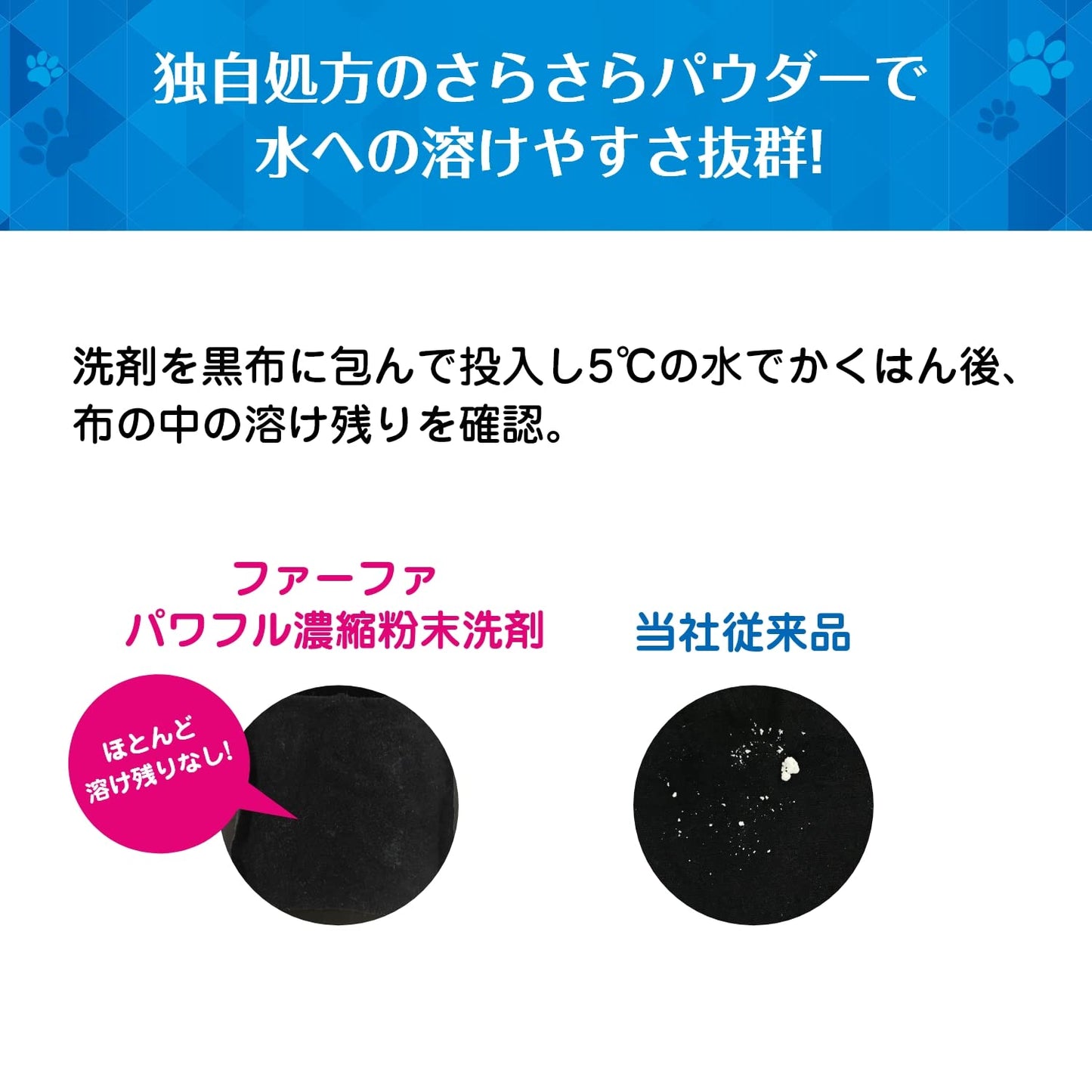 ＦＡ３倍濃縮超コンパクト粉末洗剤５００ｇ 容量500G ＮＳファーファ・ジャパン
