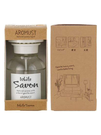 アロマストナチュラルリキッド　ホワイトサボン 容量210ML 晴香堂 芳香剤・部屋用