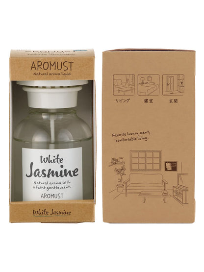アロマストナチュラルリキッド　ホワイトジャスミン 容量210ML 晴香堂 芳香剤・部屋用