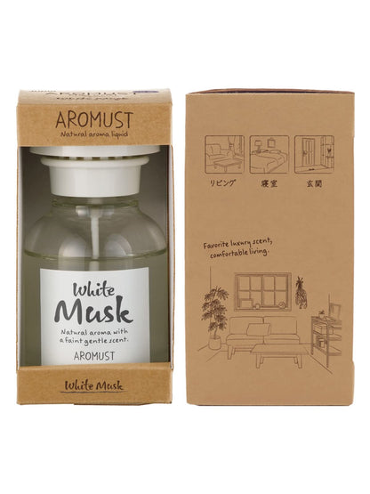 アロマストナチュラルリキッド　ホワイトムスク 容量210ML 晴香堂 芳香剤・部屋用