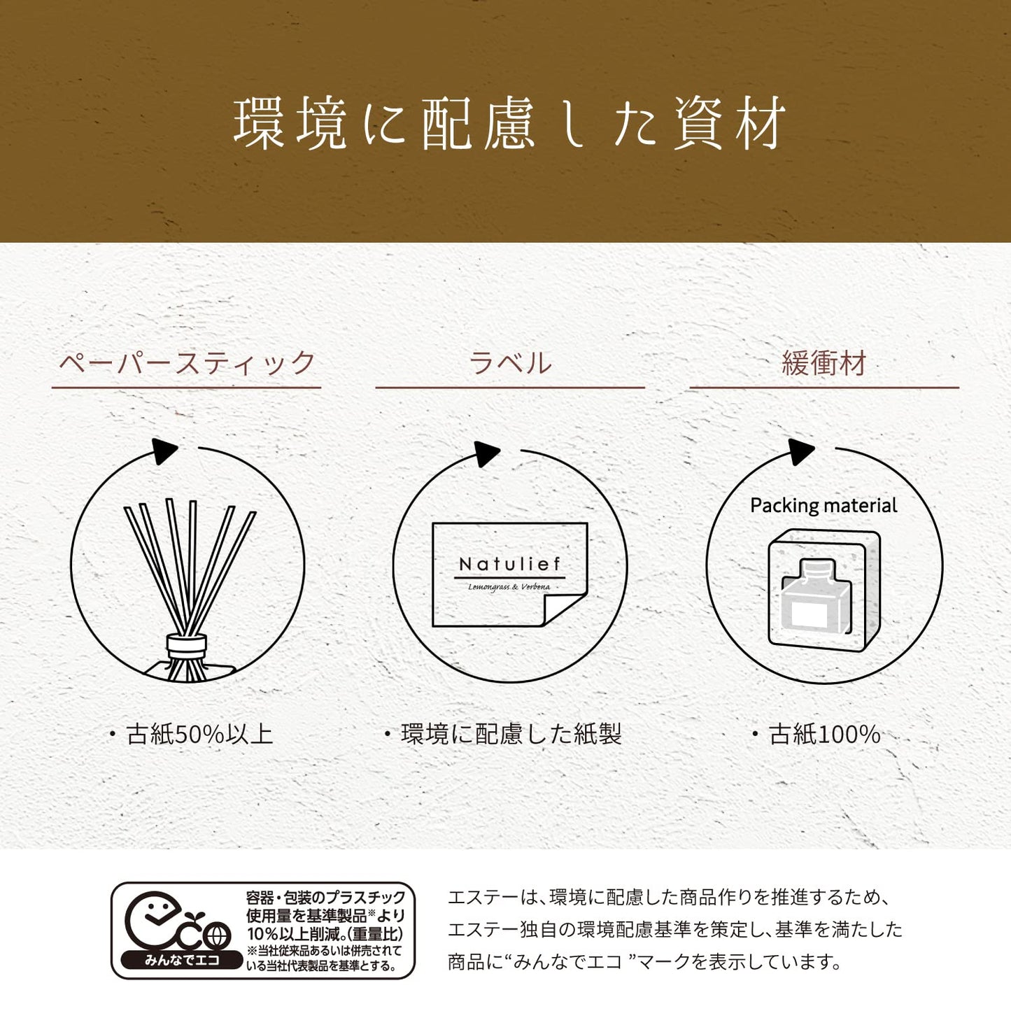 消臭力Ｎａｔｕｌｉｅｆ玄関・リビング用リードディフューザー本体レモングラス＆バーベナ 容量80ML芳香剤