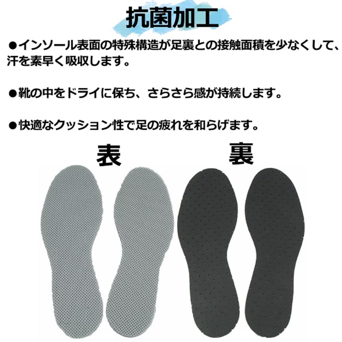 吸水速乾サラサラインソール 容量1コ コロンブス シューケア