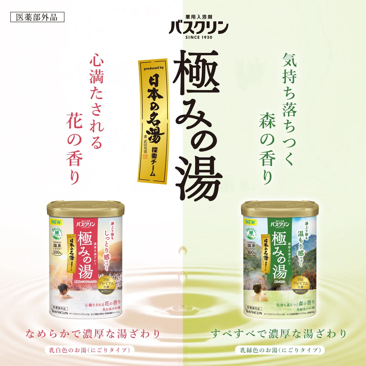 バスクリン　極みの湯　気持ち落ちつく森の香り　６００ｇ 容量600G バスクリン 入浴剤