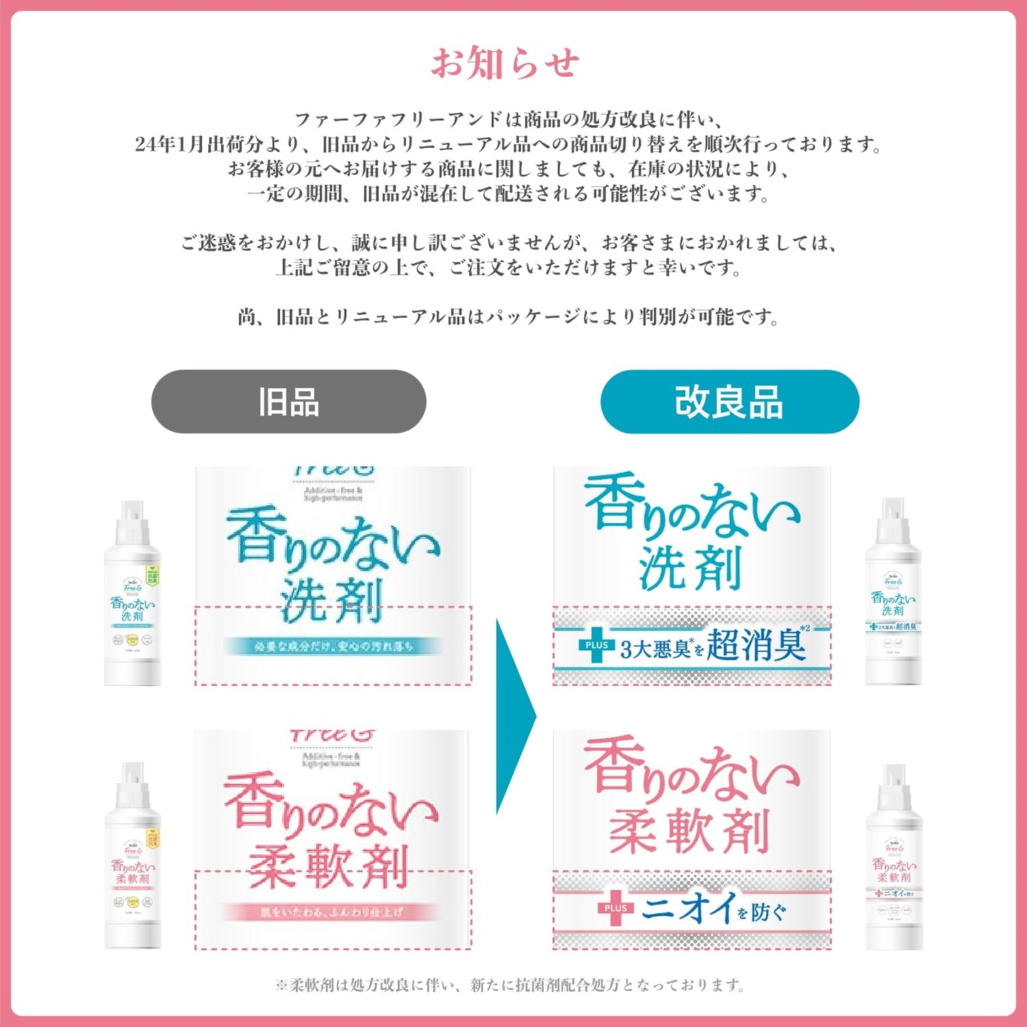 ＦＡフリーアンド柔軟剤　９００ｍｌ詰替パック 容量900ML ＮＳファーファ・ジャパン 柔軟剤