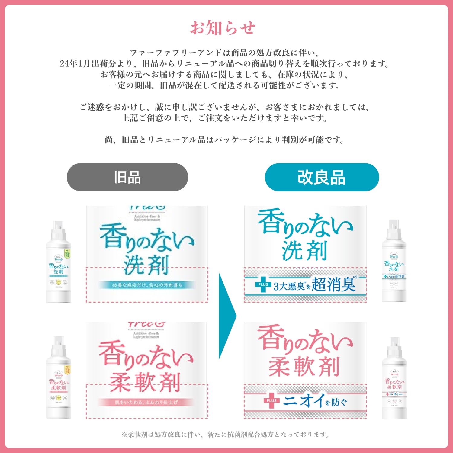 ＦＡフリーアンド柔軟剤　９００ｍｌ詰替パック 容量900ML ＮＳファーファ・ジャパン 柔軟剤