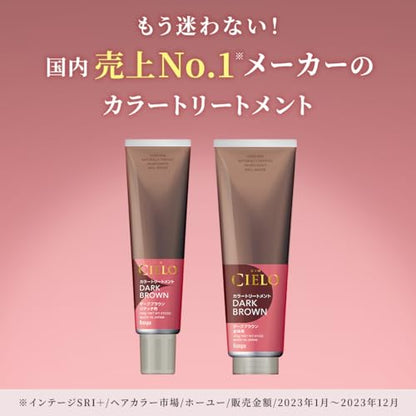 シエロ　カラートリートメント　全体用　ナチュラルブラウン 容量230G ホーユー ヘアカラー・白髪用