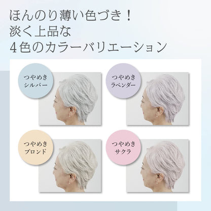 ビゲン　グレイスタイル　グレイケアトリートメント　つやめきシルバー 容量200Gヘアカラー・白髪用