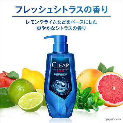 クリア　ブルーエナジー　４ｘ　スカルプシャンプー　つめかえ用　２８０ｇ 容量280Gユニリーバ シャンプー