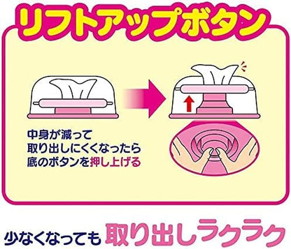 ムーニーおしりふきやわらか厚手本体６０枚 容量60ﾏｲ ユニ・チャーム（ユニチャーム） おしりふき
